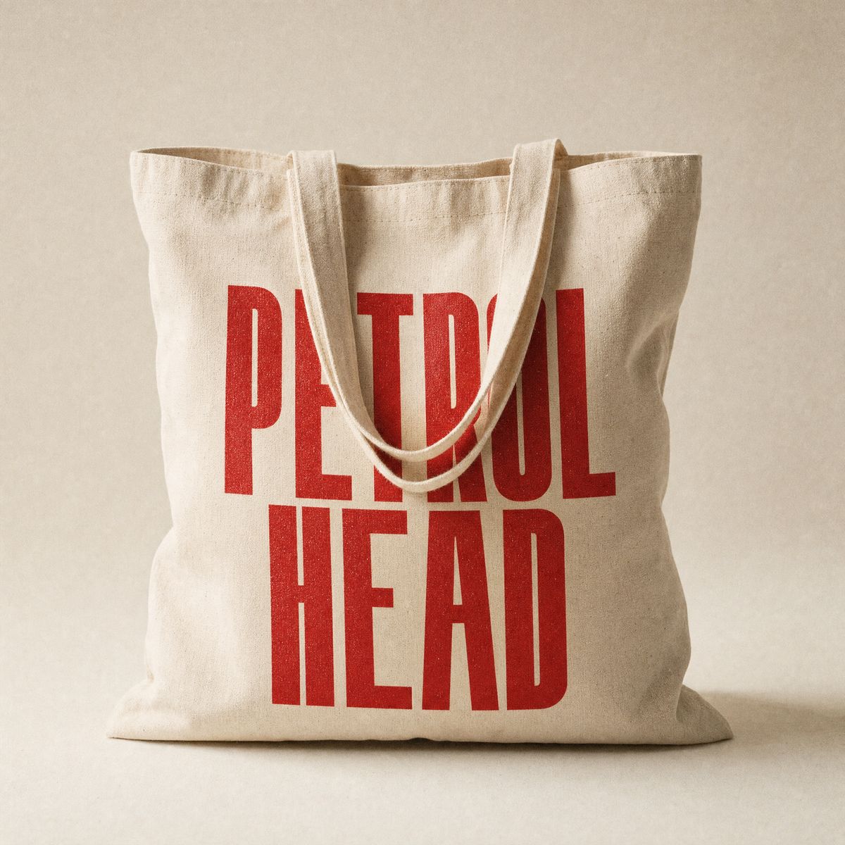 Paddock tote in heavy natural canvas